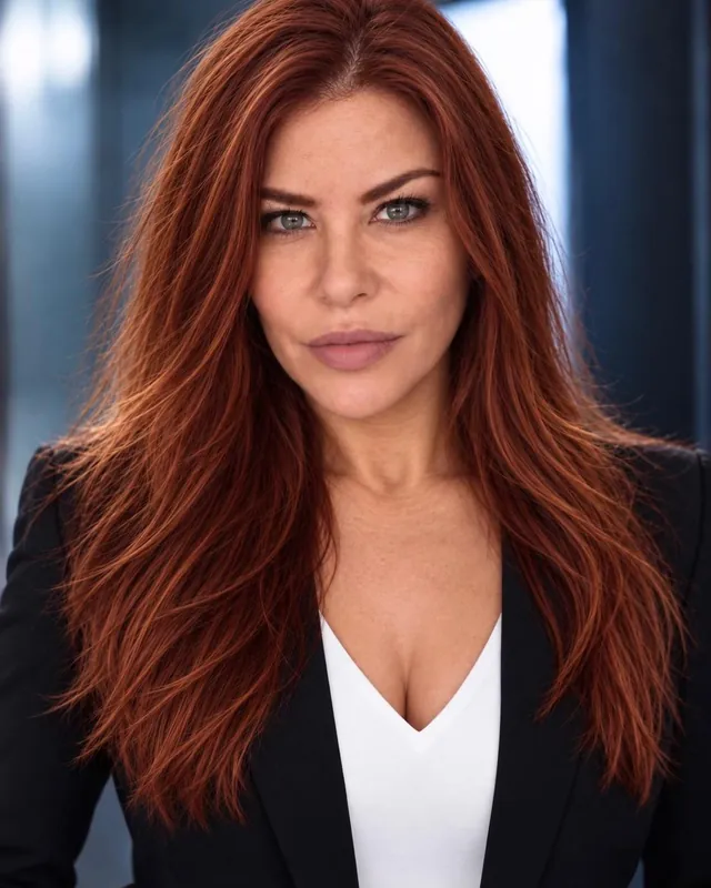 Diana Noris headshot in a black blazer and white top
