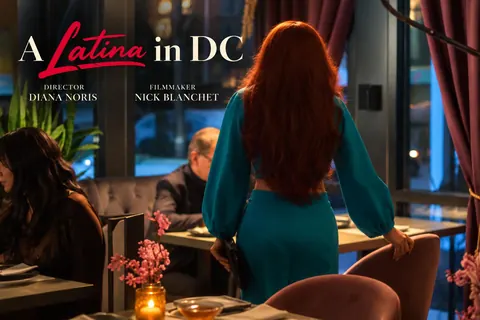 Diana Noris Smith and Rick Jermain in “A Latina in DC”